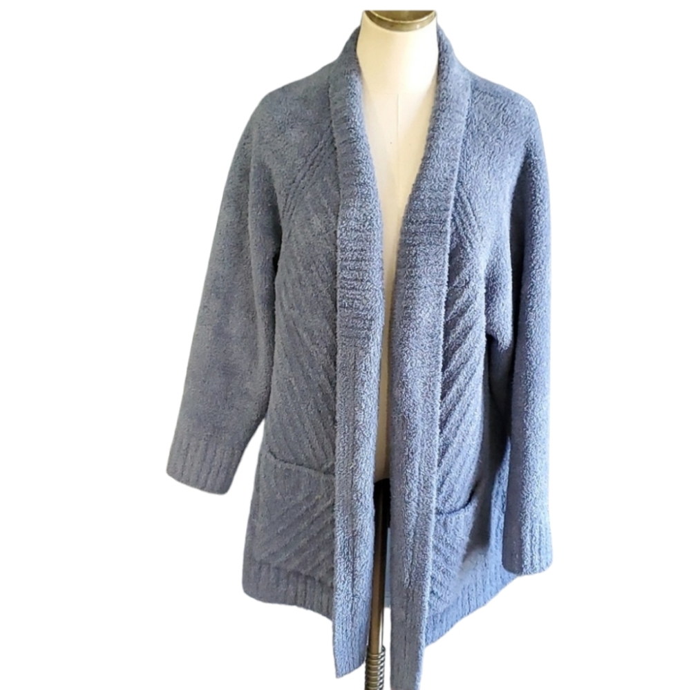 Barefoot Dream cozy chic cardigan sweater robe size M